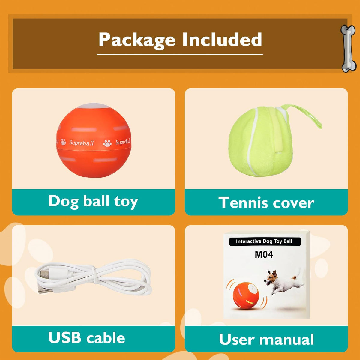 BarkJoy Ball: Keep Your Pup Entertained