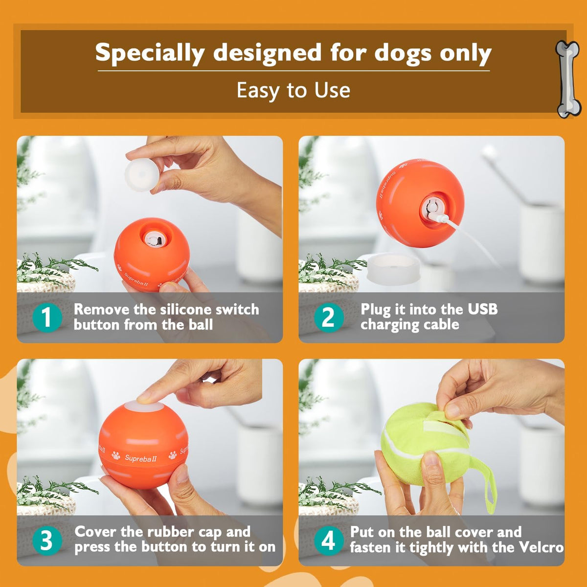 BarkJoy Ball: Keep Your Pup Entertained