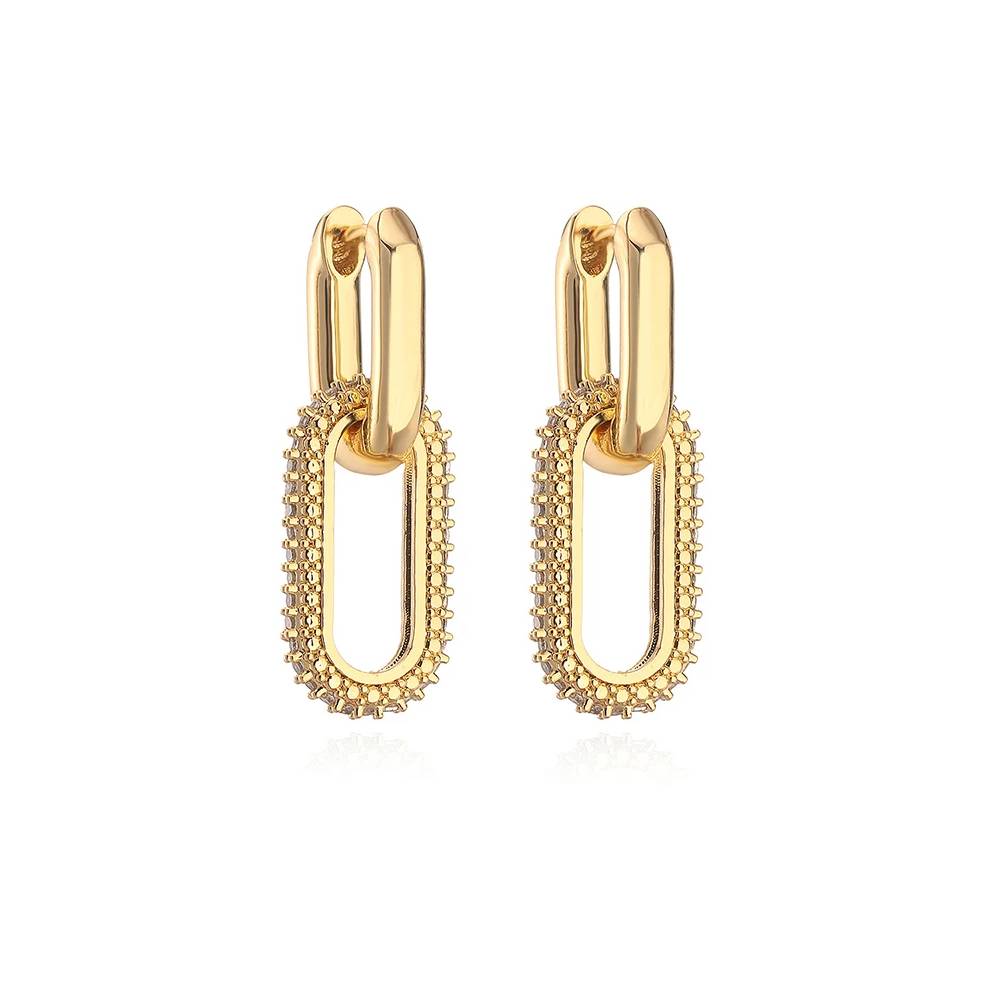 Elegant Double Hoop Earrings – Timeless Style for Every Occasion