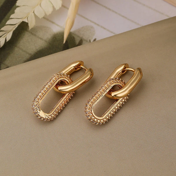 Elegant Double Hoop Earrings – Timeless Style for Every Occasion