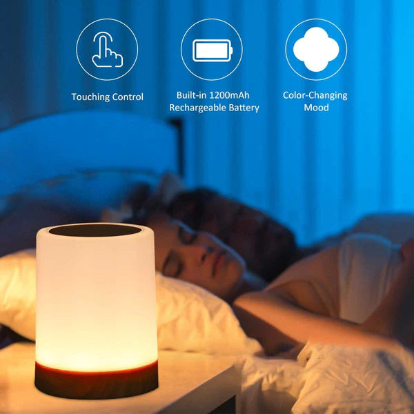 Versatile Touch-Control LED Lamp – Illuminate Your Space with Style