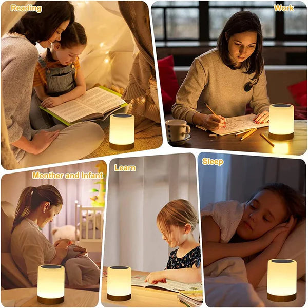 Versatile Touch-Control LED Lamp – Illuminate Your Space with Style