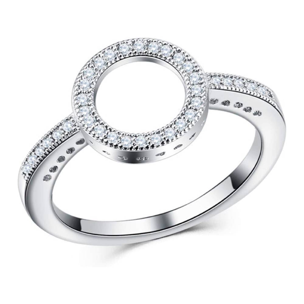 Elegant Zircon Hollow Ring – Timeless Style with a Sparkling Touch